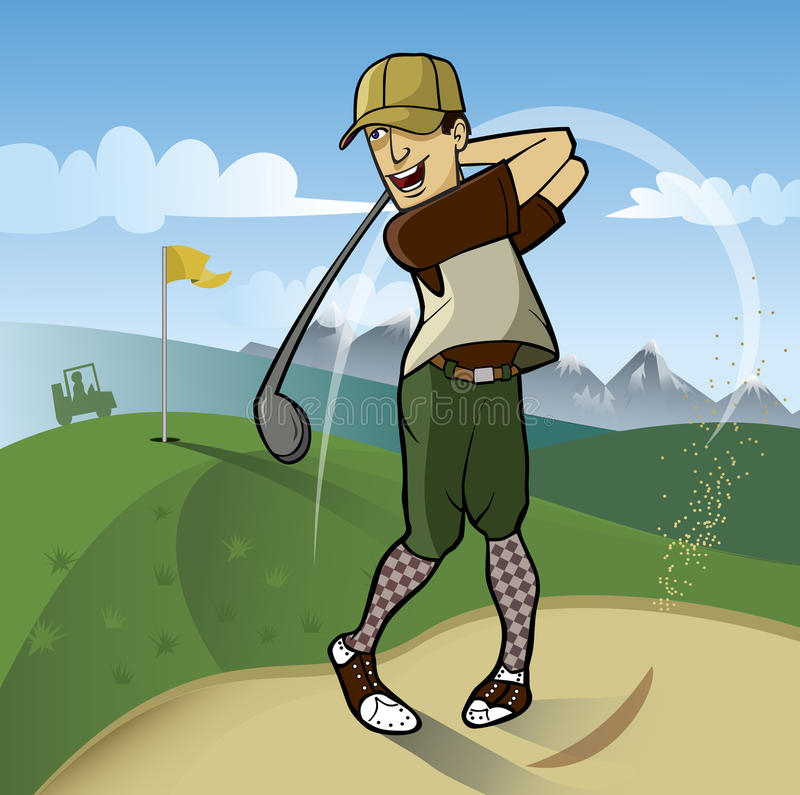 Golfeur Stock Illustrations, Vecteurs, &amp;amp; Clipart - (9,525 pour Golf 8 Dessin