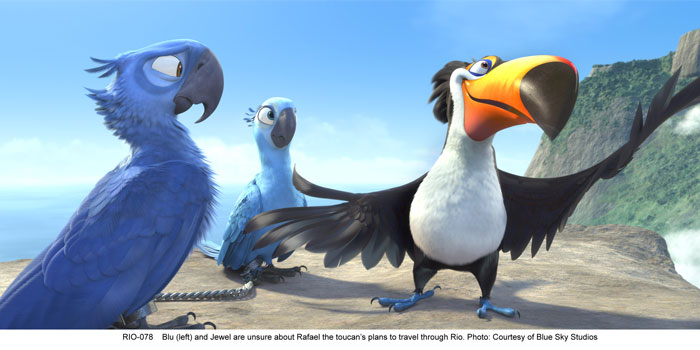 Grâce Aux Solutions Nvidia, Le Dessin Animé Rio De Blue avec Rio 2 Dessin Animé