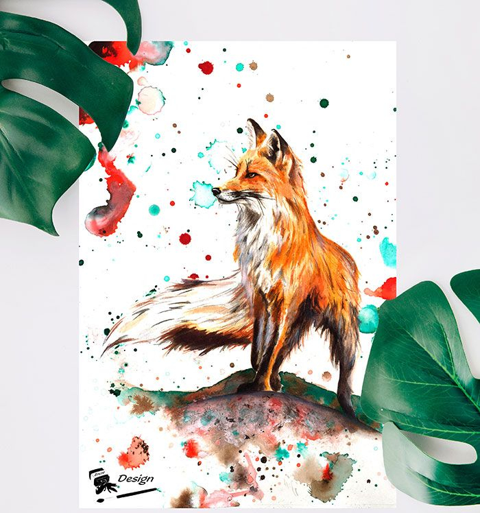 Graphiste, Web Design Et Illustration En Vendée (85 tout Dessin Renard,