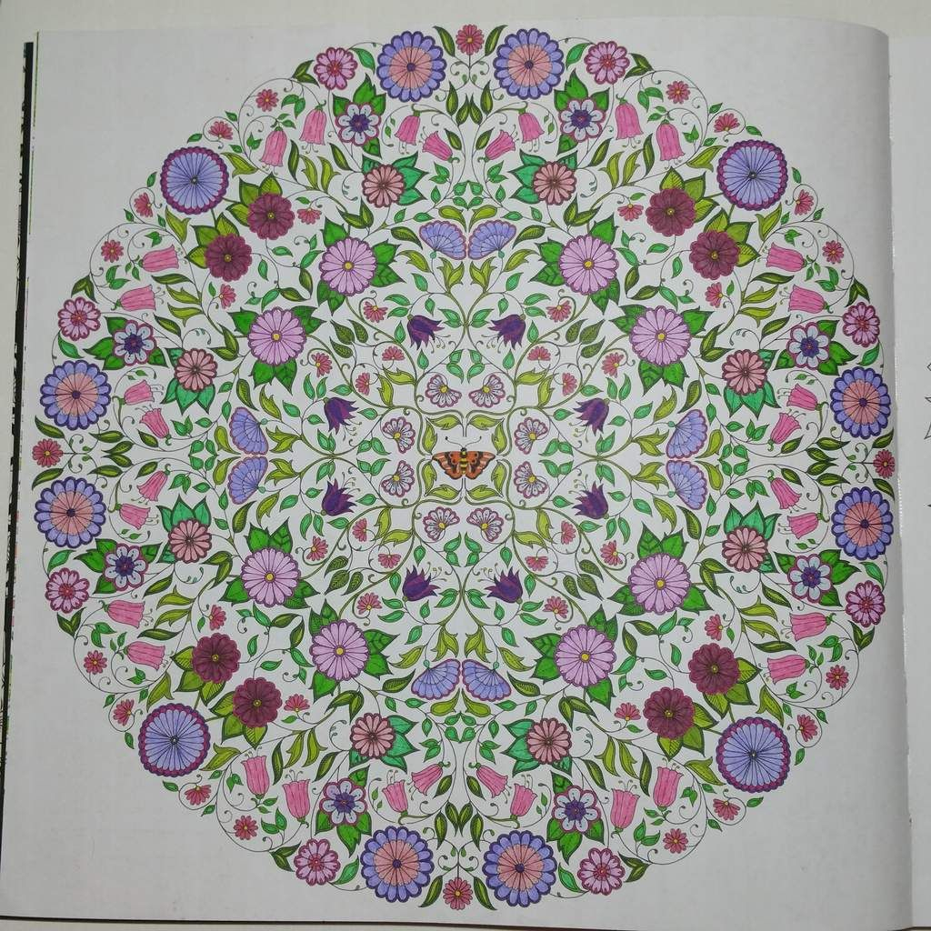 Gribouilleuse serapportantà Coloriage Jardin Secret Johanna Basford,