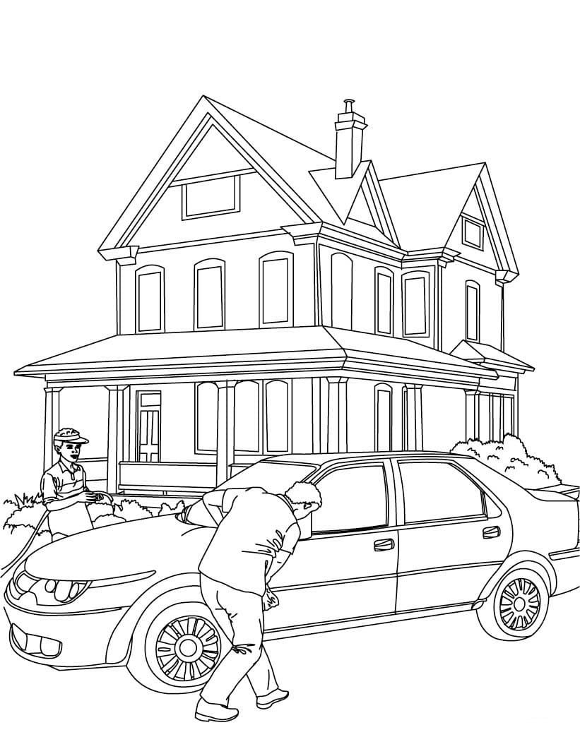 Gta V Coloring Pages - Coloring Home intérieur Gta 5 Coloriage