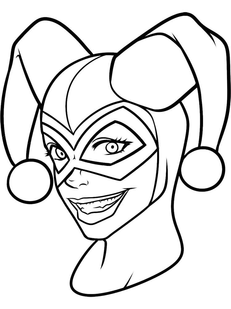 Harley Quinn Coloring Pages - Best Coloring Pages For Kids encequiconcerne Coloriage Dessin Harley Quinn