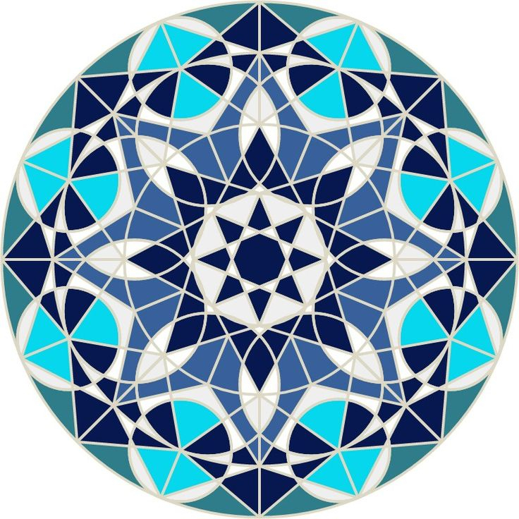 Hb10-12/18 | Islamic Art, Geometric Drawing, Rangoli Borders à Dessin Géométrique