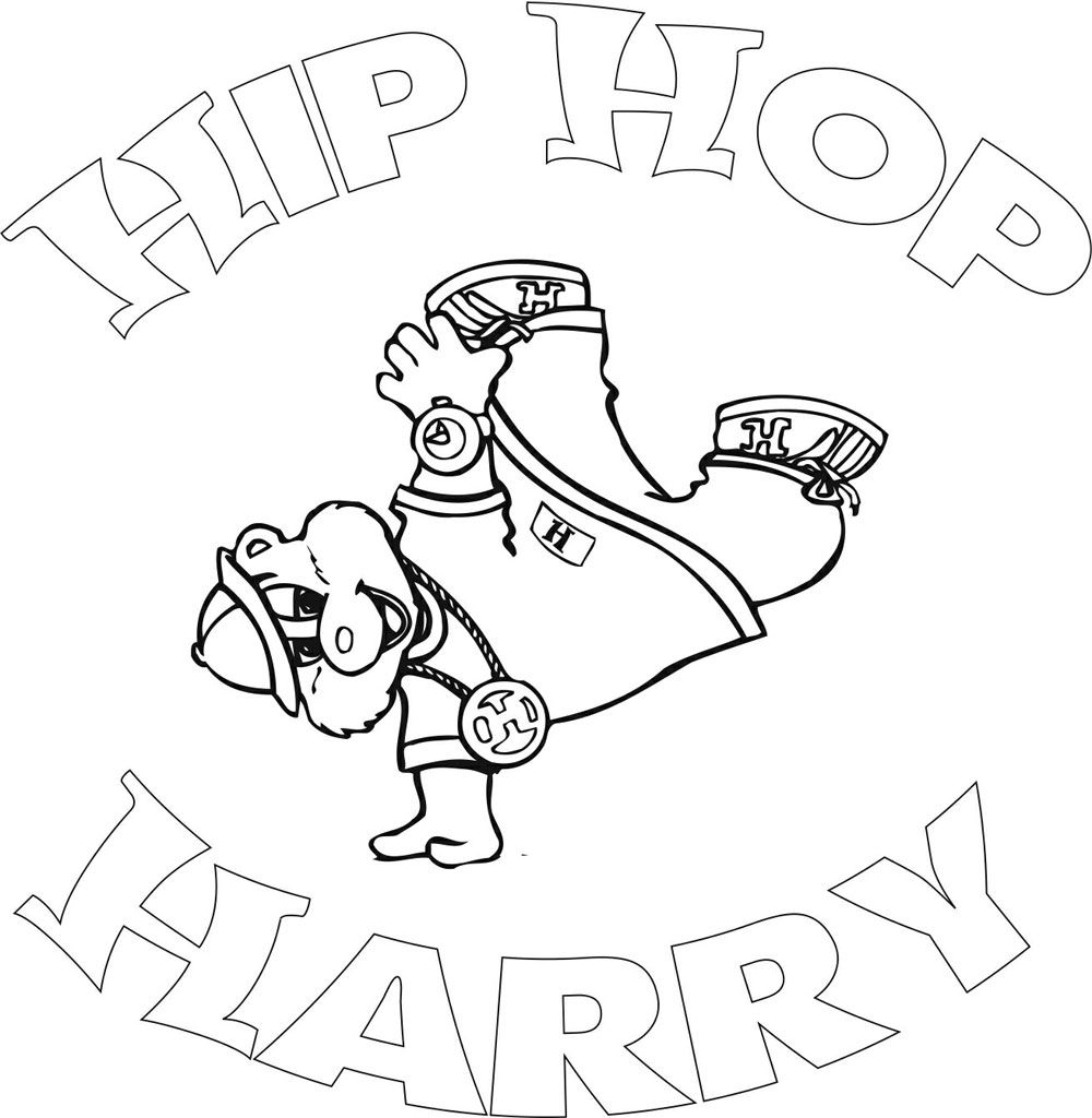 Hip Hop Girl Coloring Sheet Crokky Coloring Pages à Dessin Hip Hop,