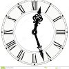 Horloge De Chiffre Romain Illustration Stock. Illustration avec Coloriage Dessin Horloge