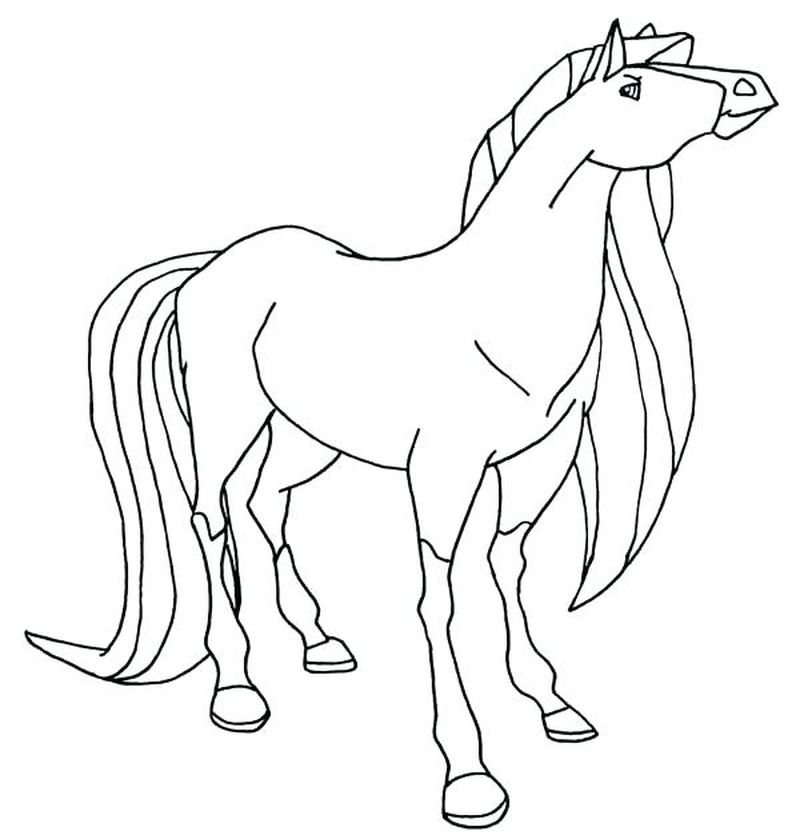 Horseland Sunburst - Printable Coloring Pages To Print concernant Coloriage Horseland