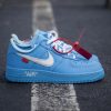 How To Buy The Blue Off-White X Nike Air Force 1 &quot;Mca encequiconcerne Coloriage Air Force 1,