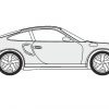 How To Draw A Porsche 911 Turbo / Как Нарисовать Porsche intérieur Dessin 911