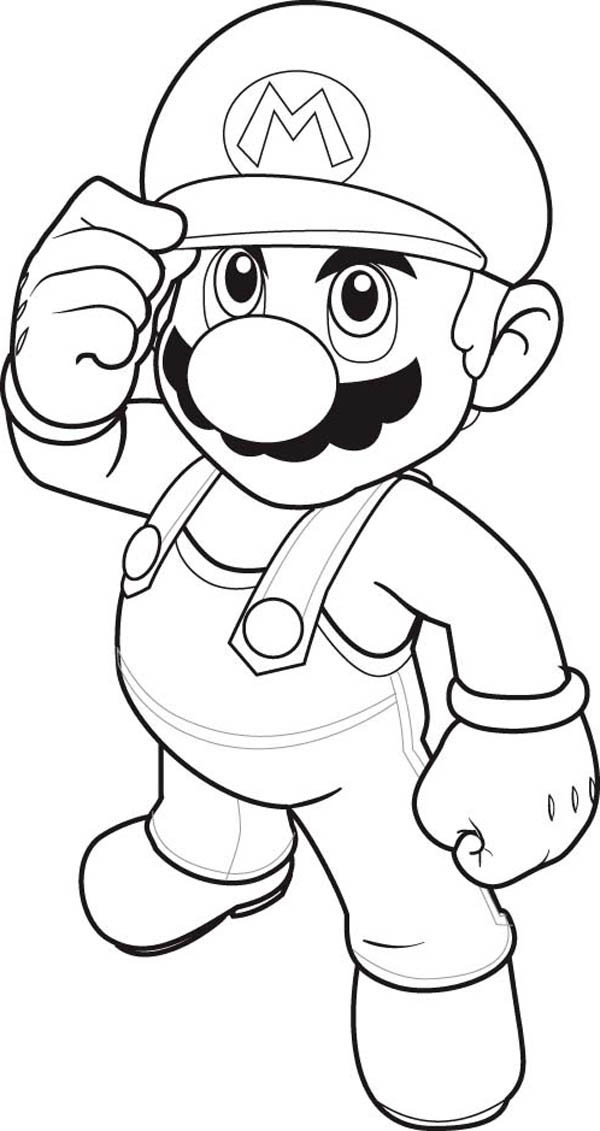 How To Draw Super Mario Brothers Coloring Page | Color Luna avec Coloriage Mario Bros U