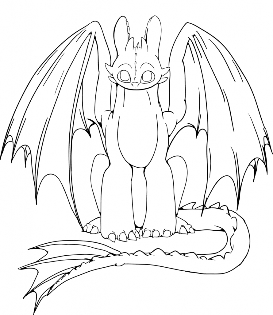 How To Train Your Dragon Coloring Pages - Best Coloring intérieur Dragon 3 Dessin