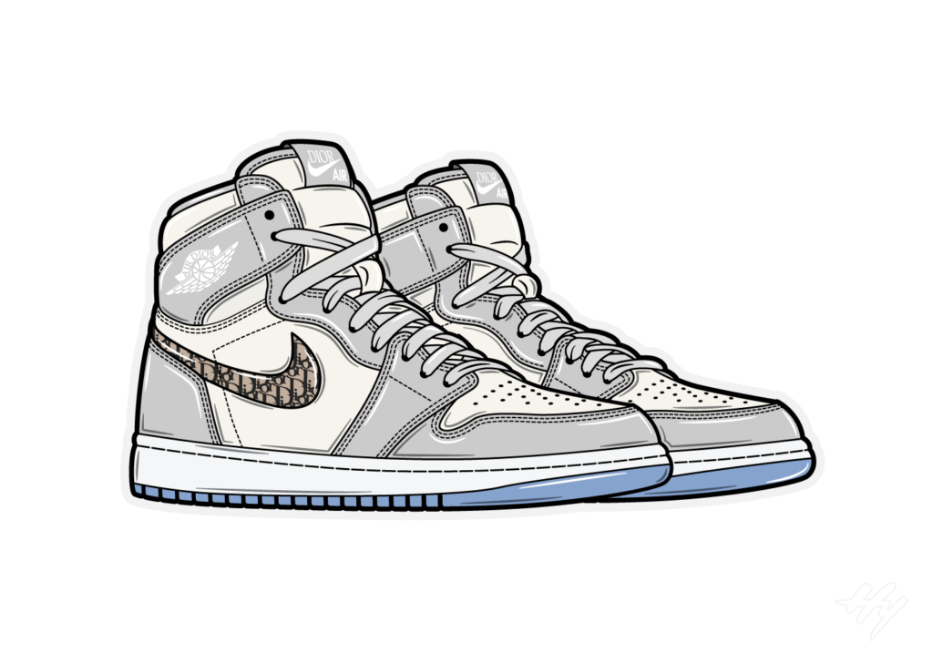 Hyprints | Shop - &amp;#039;Pick Your Own Color Air Jordan 1 tout 1 Dessin