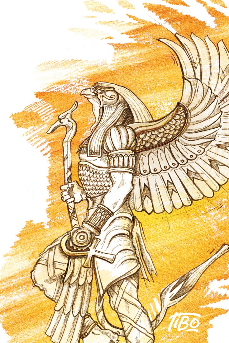 Illustration Horus | Tatouage Égyptien, Dessin Égyptien concernant Coloriage Dessin Egyptien