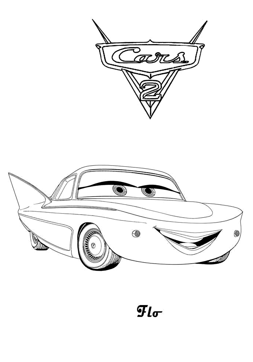 Image De Cars 2 À Imprimer Et Colorier - Coloriage Cars 2 intérieur Coloriage Cars 2