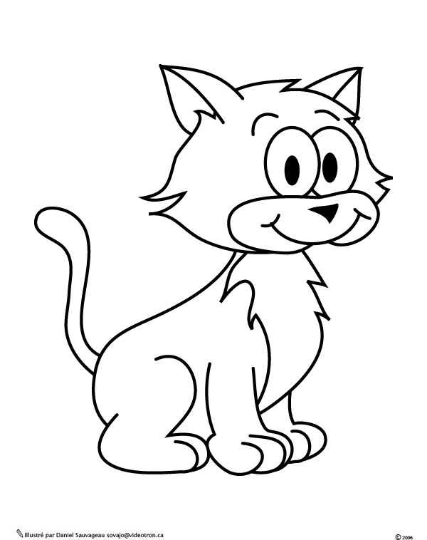 Image De Chat Dessin - Image De serapportantà Coloriage Dessin Tete De Chat