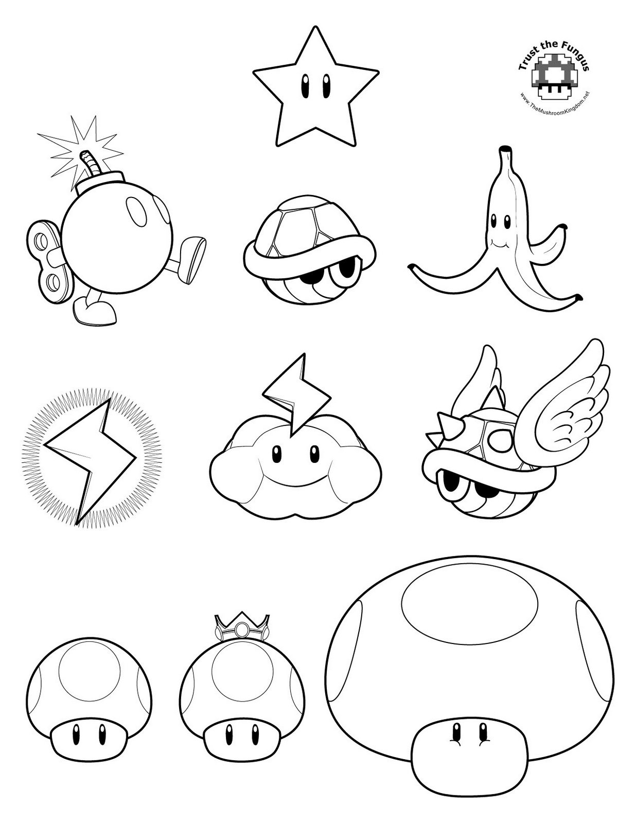 Image De Mario Kart À Télécharger Et Colorier - Coloriage concernant Mario Kart 8 Coloriage