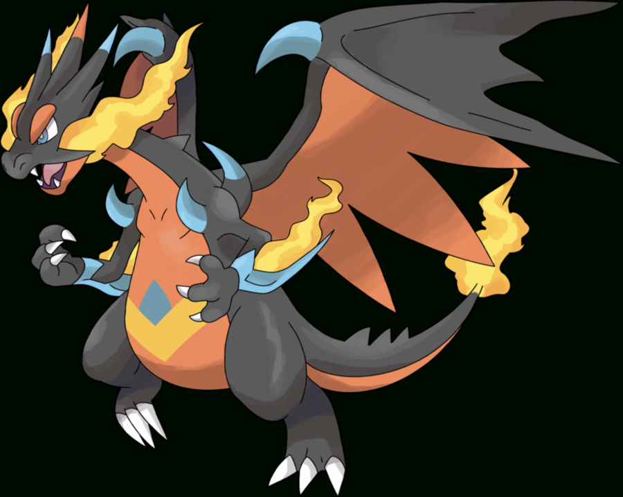 Image Pokemon Mega Dracaufeu tout Dracaufeu Y Dessin