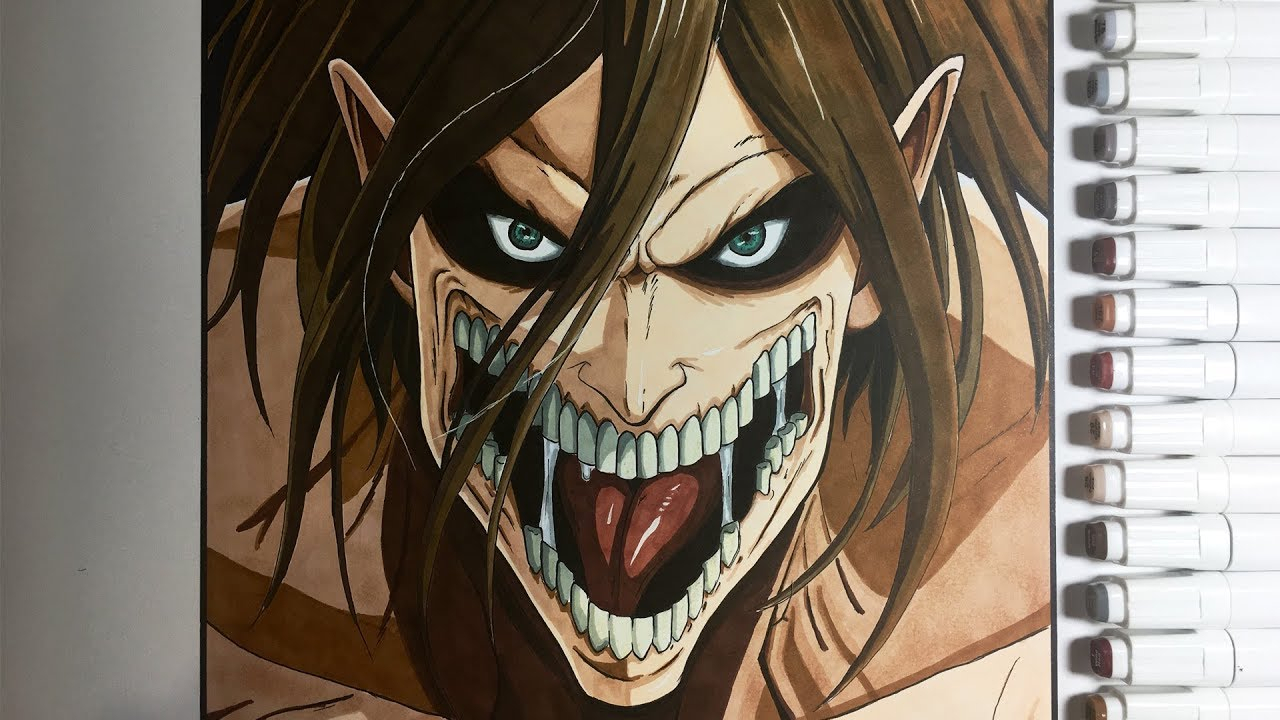 Images Of Attack On Titan Eren Titan Form Drawing concernant Dessin 9 Titan,