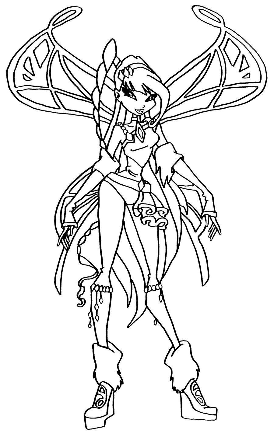 Imprimer Coloriage Winx Believix - Coloriage Imprimer pour S Coloriage