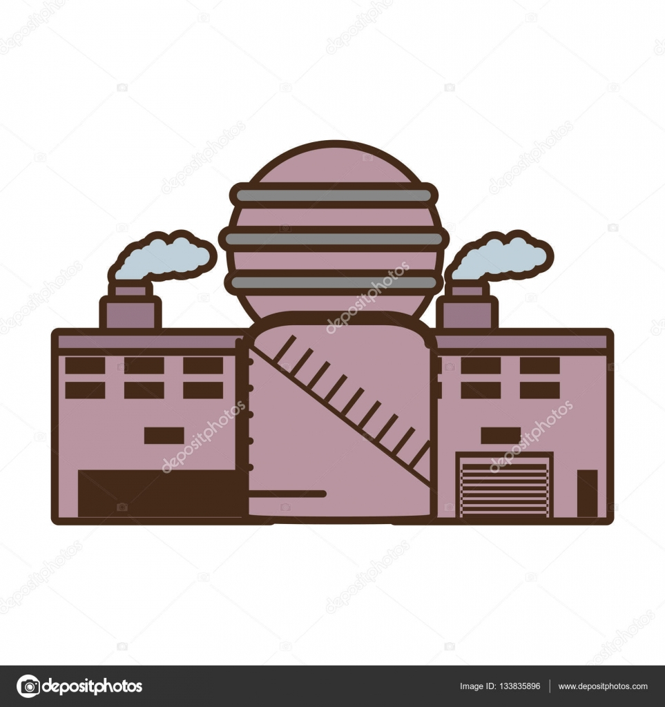 Industrie Du Dessin Animé Usine De Construction Image intérieur Dessin Usine