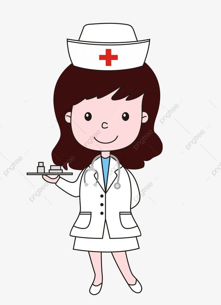 Infirmière Médecins Personnage De Dessin Animé Fête Du intérieur Coloriage Dessin Infirmière