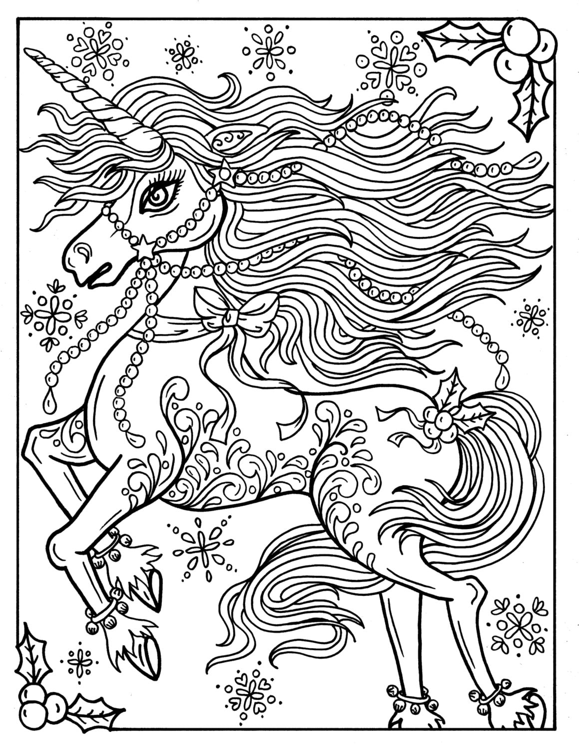 Inspiration Coloriage De Licorne De Noele | 30000 concernant Coloriage Licorne