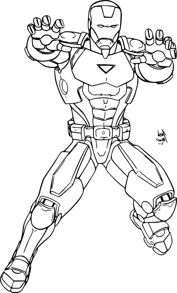 Iron Man À Colorier Beau Collection Coloriage Avengers pour Coloriage Iron Man