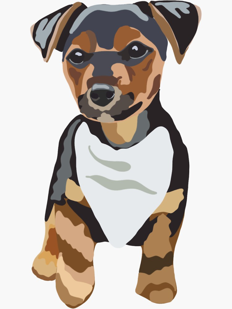 &amp;quot;Jack Russell Puppy Portrait Drawing Digital Illustration concernant Dessin Coloriage Jack Russel