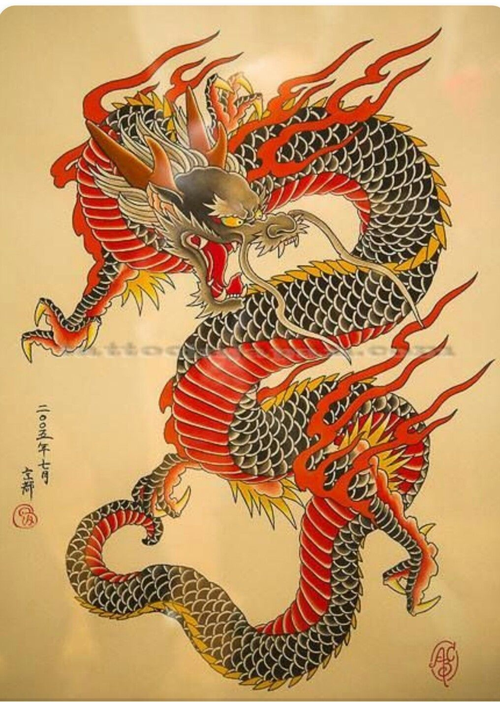 Japanese Dragon Tattoos, Japanese Dragon Tattoo, Dragon Tattoo serapportantà Dessin Dragon