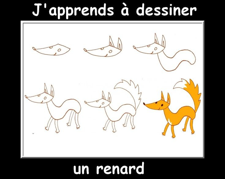 J&amp;#039;Apprends À Dessiner Le Corbeau Et Le Renard - Le Blog De tout R Dessin Facile