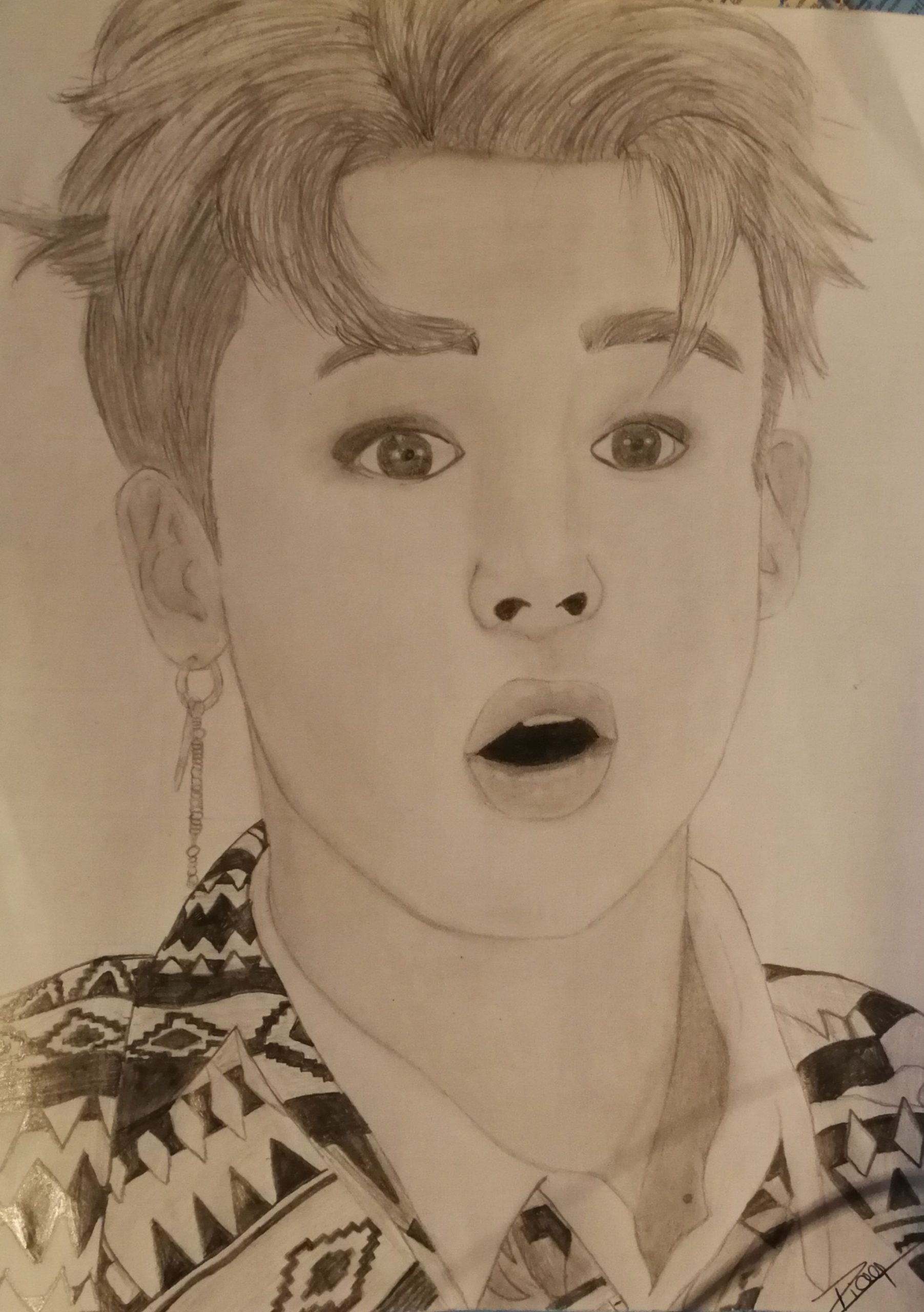 Jimin Bts | Bts, Dessin, Jimin encequiconcerne Coloriage Bts,