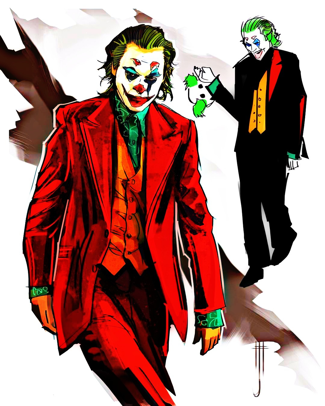 Joker Fan Art! Joker 2019 Jared Leto Joker Joker2019 Ja intérieur Joker Dessin Coloriage Joker 2019