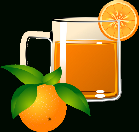 Juice Clipart Jus D Orange, Juice Jus D Orange Transparent destiné Dessin Orange