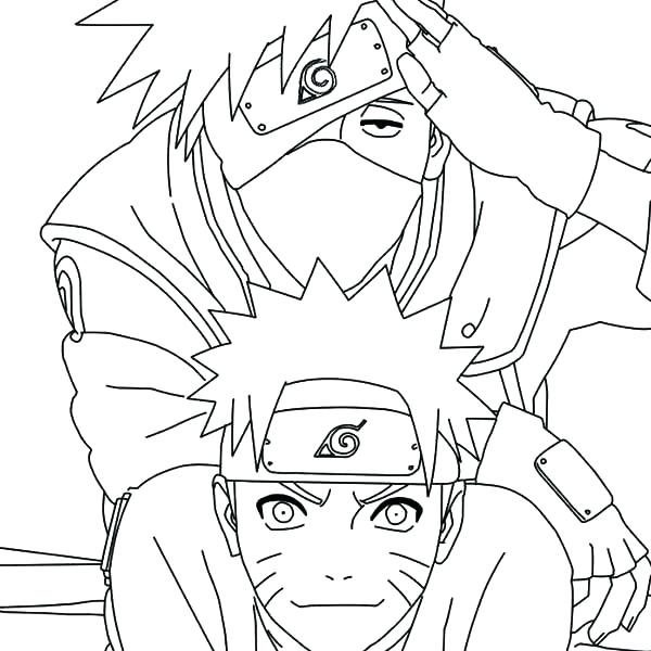 Kakashi Hatake Coloring Pages At Getcolorings | Free à Coloriage Kakashi