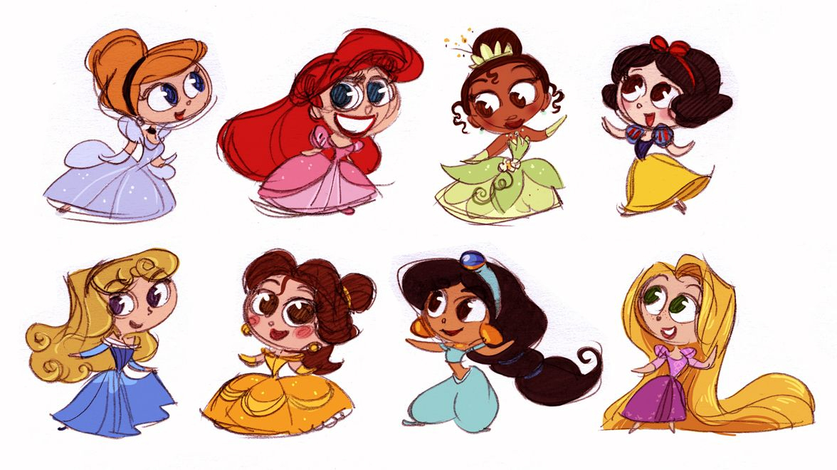 Kawaii Disney, Disney Princess Art, Disney Drawings dedans Dessin Kawaii Disney,