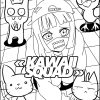 Kawaii Squad - Coloriage Kawaii - Coloriages Pour Enfants avec Dessin Kawaii A Imprimer