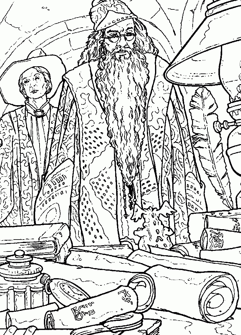 Kids-N-Fun | Coloring Page Harry Potter And The tout Dessin Harry Potter,