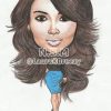 Kim Kardashian 'Sugar Factory Grand Opening' | Celebrity tout Kim K Dessin