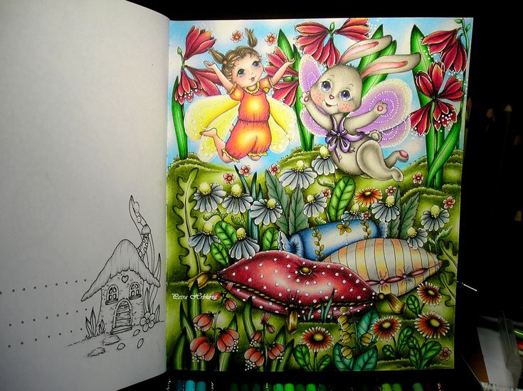 Klára Marková Oslava Života/Fairy Celebrations Prismacolor dedans Coloriage Polychromos,