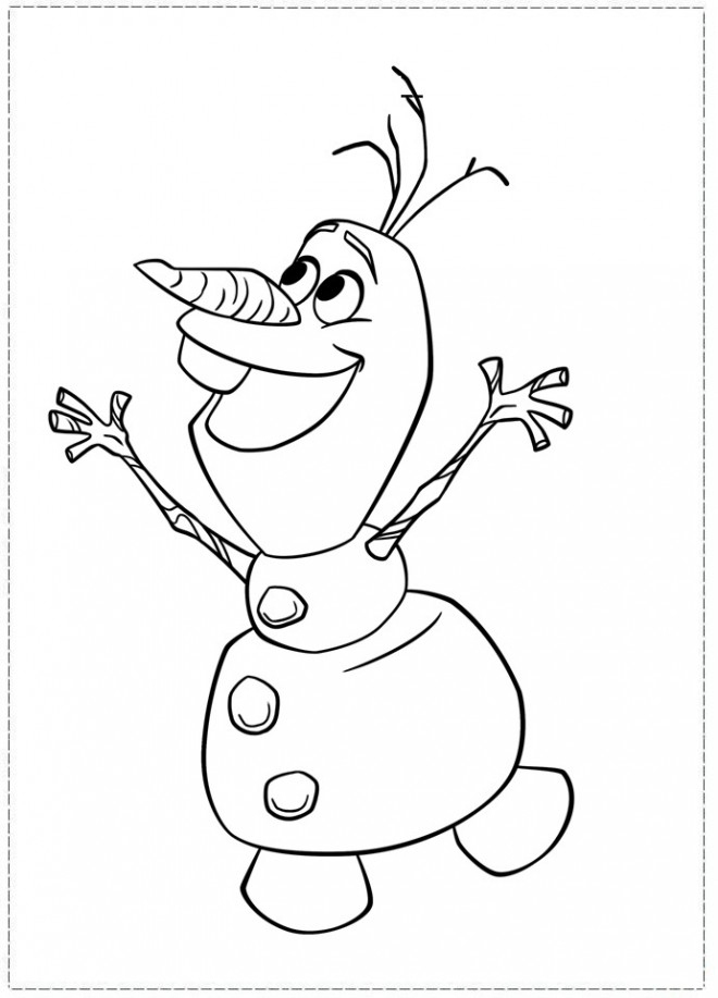 Kleurplaten: Coloriage Olaf Dessin Facile Dessin Gratuit destiné Coloriage Olaf