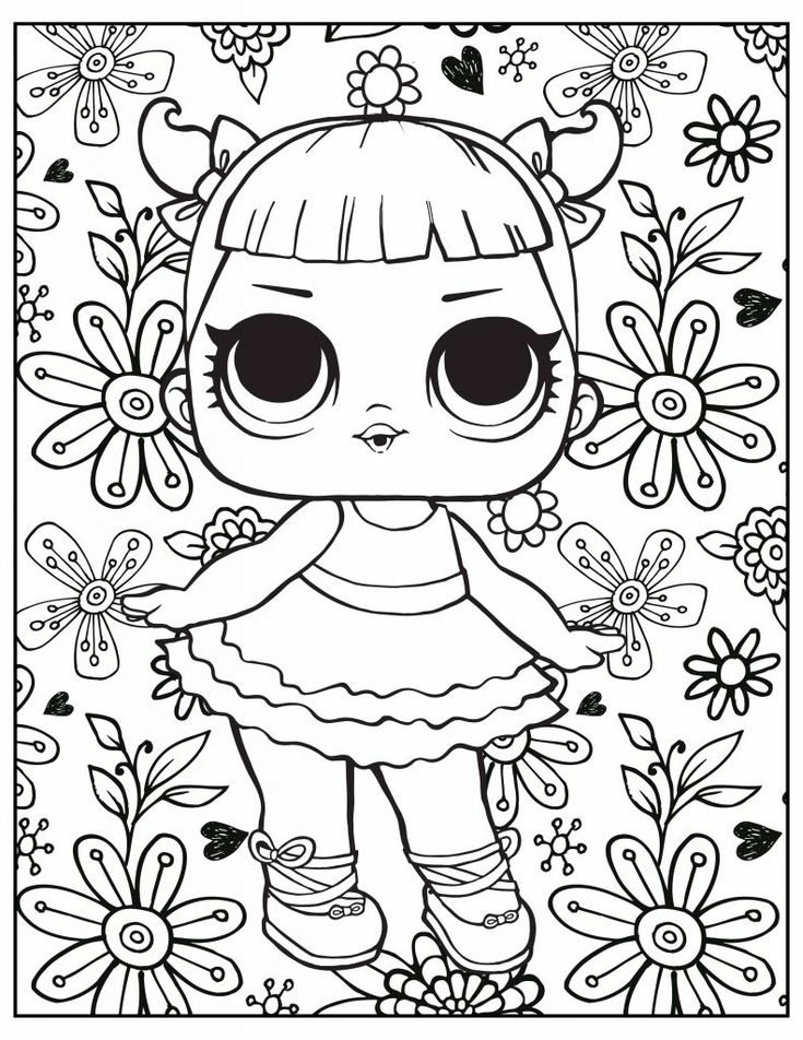 L.o.l. Surprise! Free Printable Coloring Pages | Unicorn à O Dessin