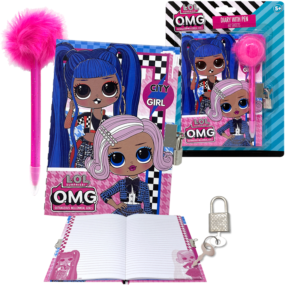 L.o.l Surprise! Omg Keep Your Secret Journal Diary With destiné Coloriage L.o.l Omg