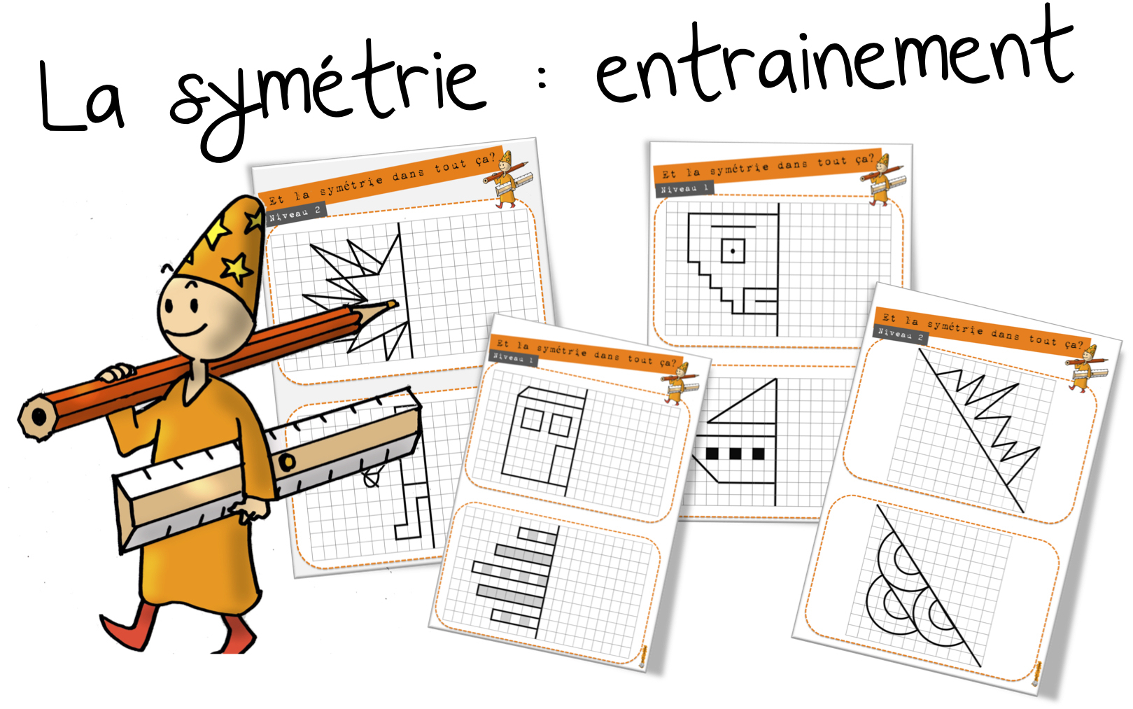 La Symétrie : Entrainement | Bout De Gomme À Dessin avec Coloriage Dessin Gomme