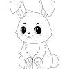 Lapin Dessin Kawaii - Coloriage Lapin Kawaii Bunny tout Dessin Lapin Kawaii,