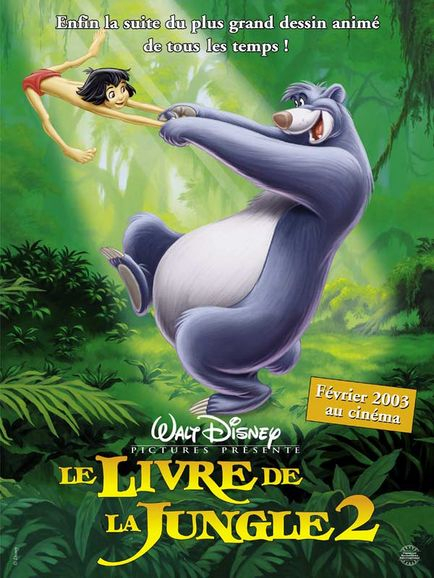 Le Livre De La Jungle 2 - Près De 800 Paroles De Chansons intérieur Dessinez C'Est Disney 2,