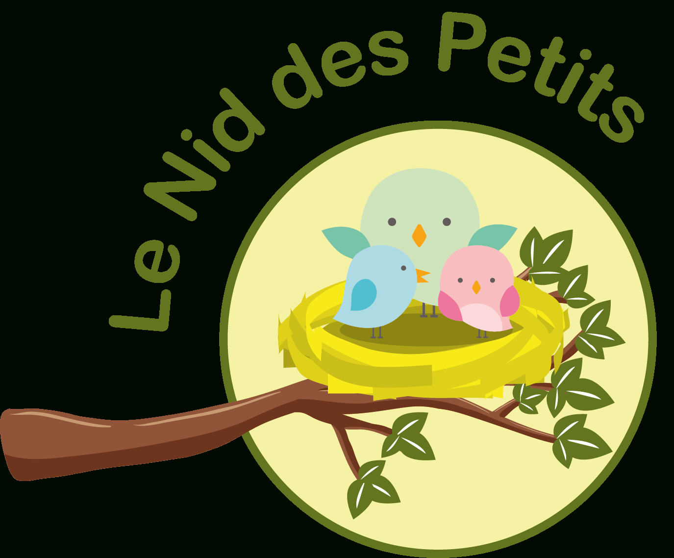 Le Nid Des Petits intérieur Dessin 5 Oiseaux Dans Le Nid