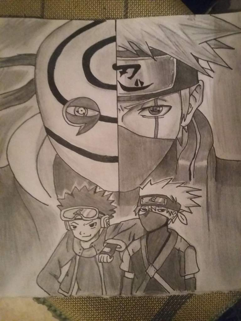 Le Plus Populaire Kakashi Vs Obito Dessin - Random Spirit tout Dessin Versus