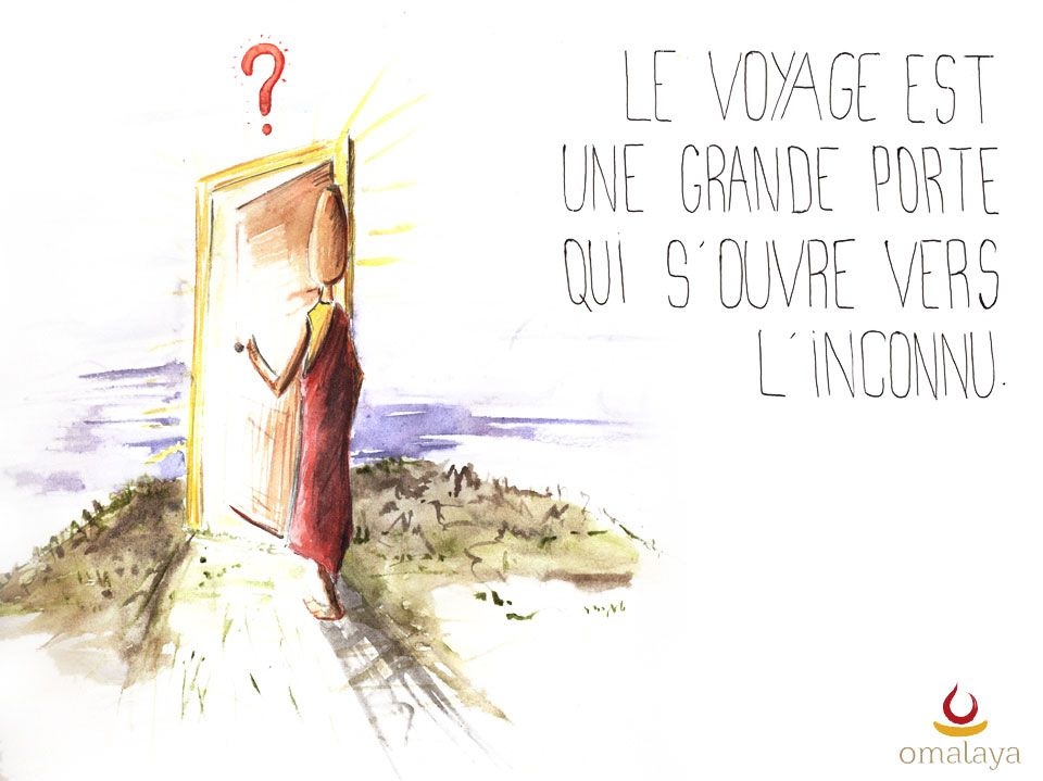 Le Voyage Est Une Grande Porte Qui S&amp;#039;Ouvre Vers L&amp;#039;Inconnu destiné Dessin Qui S&amp;#039;Ouvre,