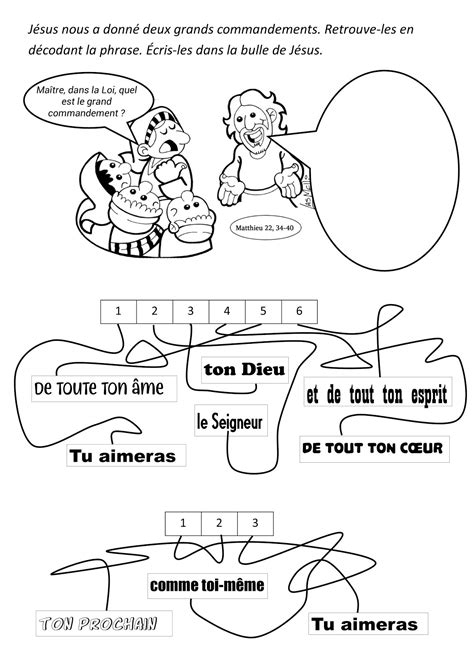 Les 10 Commandements Catholique destiné Dessin J Rayah,