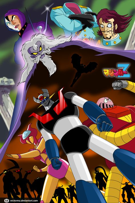 Les 20+ Meilleures Images De Mazinger Z En 2020 | Goldorak à Mazinger Z Dessin