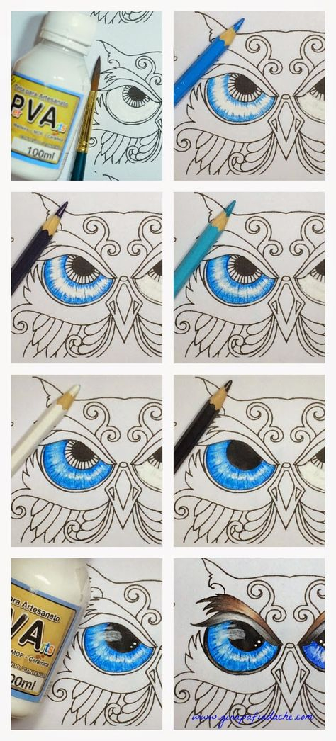 Les 30 Meilleures Images De Coloriage Yeux | Coloriage serapportantà Tuto Coloriage Yeux,